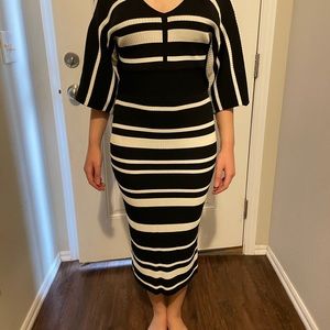 Gabrielle Union form fitting dress